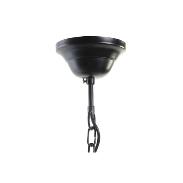 Loftslampe DKD Home Decor 52 x 52 x 57 cm Sort Brun Jern Mangotræ 50 W