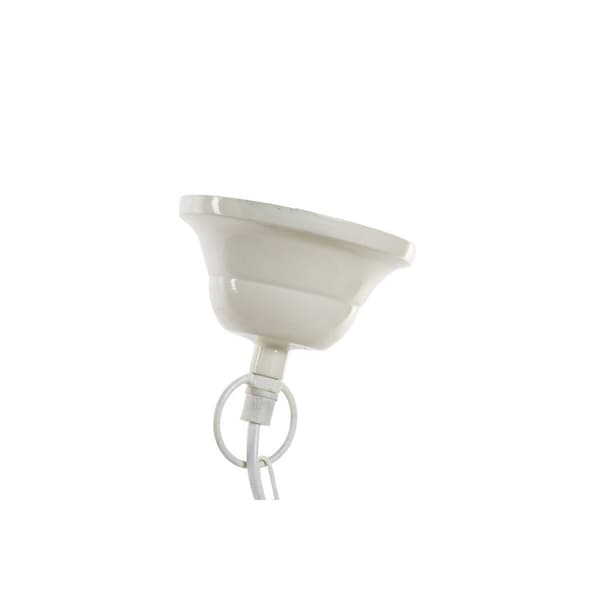 Loftslampe DKD Home Decor Sølvfarvet Metal 50 W 46 x 46 x 23 cm