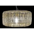 Miniatyrbillede 2 af 3: Loftslampe DKD Home Decor Sølvfarvet Metal 50 W 46 x 46 x 23 cm