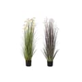 Miniatyrbilde 1 av 4: Dekorativ Plante DKD Home Decor 45 x 45 x 140 cm Metall Oransje Grønn Burgunder PVC (2 enheter)