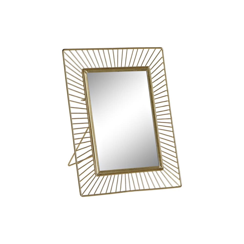 Fotoram DKD Home Decor Glas Järn (19,5 x 4 x 24,5 cm)