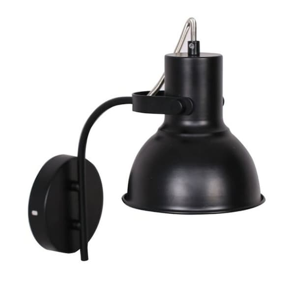 Vegglampe DKD Home Decor 15 x 20 x 28 cm 16,5 x 26 x 28 cm Rød Svart Metall 220 V 50 W Loft (2 enheter)