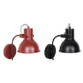 Miniatyrbilde 1 av 2: Vegglampe DKD Home Decor 15 x 20 x 28 cm 16,5 x 26 x 28 cm Rød Svart Metall 220 V 50 W Loft (2 enheter)