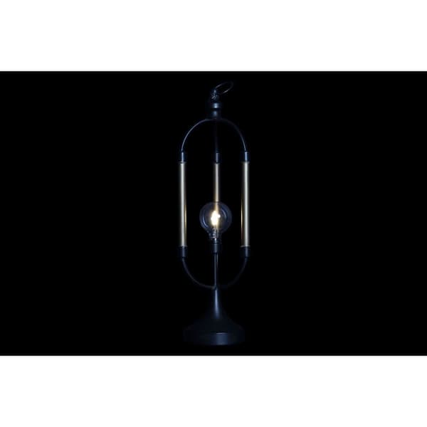Lysdekorasjon DKD Home Decor Svart Gyllen Metall (18 x 18 x 61 cm)