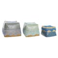 Miniatyrbilde 1 av 4: Basketballsett DKD Home Decor Bomull Bambus (22 x 27 x 27 cm)