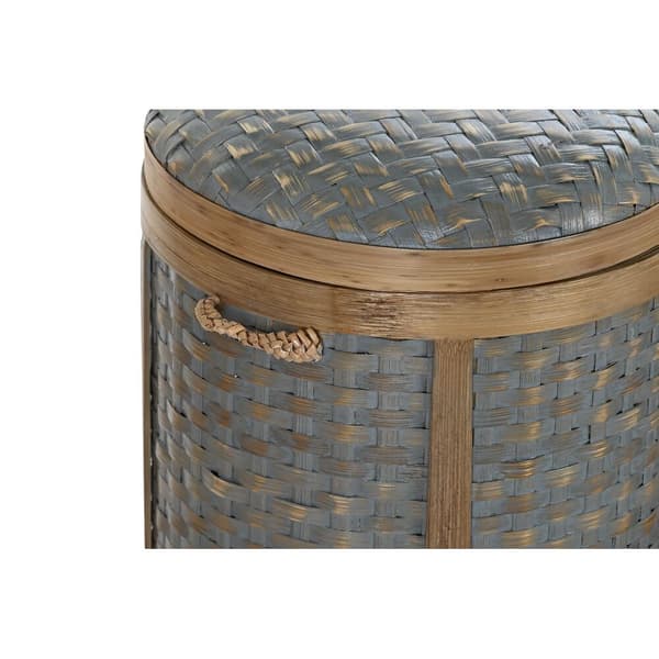 Kurvesæt DKD Home Decor Bambus (31 x 31 x 45 cm)