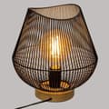 Miniatyrbild 2 av 2: Bordslampa Atmosphera Jena Svart Metall 40 W (Ø 28 x 26 cm)