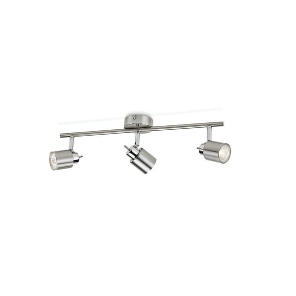 Taklampa Philips Foco Silvrig Metall 10 x 49 x 15,5 cm GU10 3
