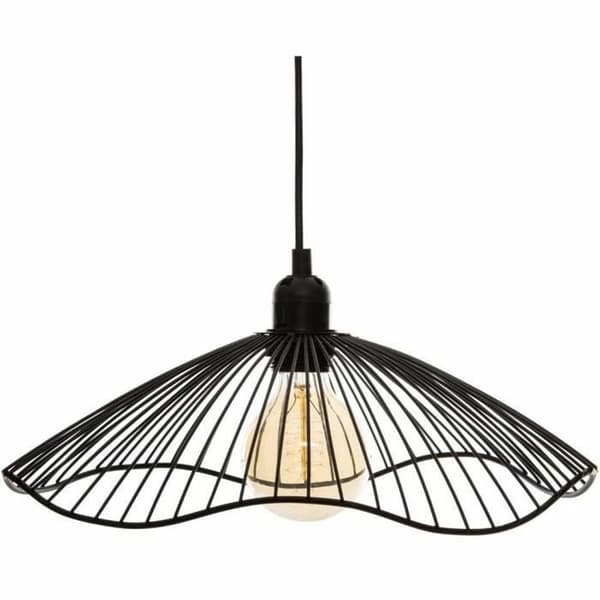 Taklys Atmosphera Cháteau 40W Svart Metall (Ø 34 x 15,5 cm)
