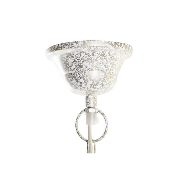 Taklampa DKD Home Decor 31 x 31 x 64 cm Gyllene Vit Järn 50 W