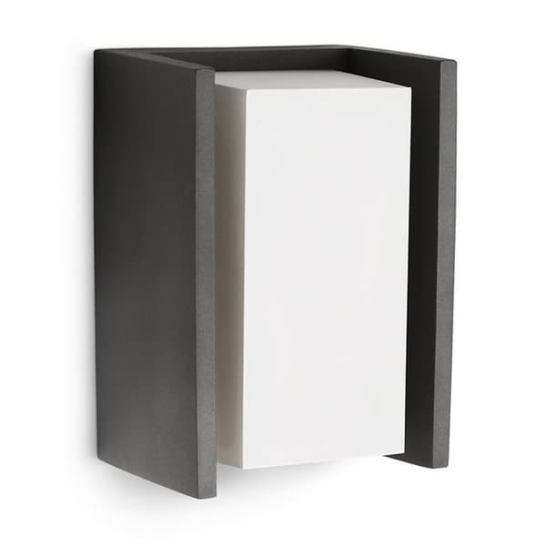 Vegglys Philips 16351/93/16 Antrasitt Aluminium 15 W E27 970 Lm A (4000 K) (Varm Hvit) (2700 K) (1 enheter)