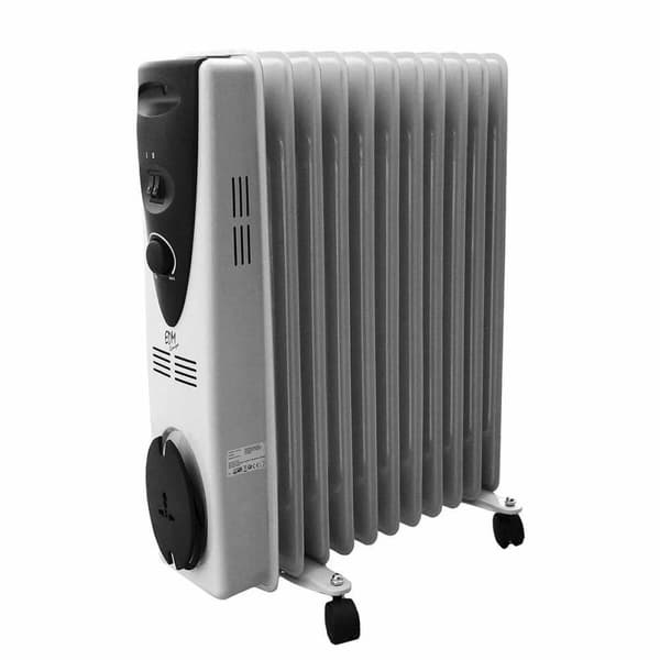 Oljefylt Radiator (11 kammer) EDM 07123 07123 Hvit 2500 W