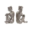 Miniatyrbilde 2 av 3: Dekorativ Figur DKD Home Decor 17 x 15 x 26 cm Dame Sølv (3 enheter)