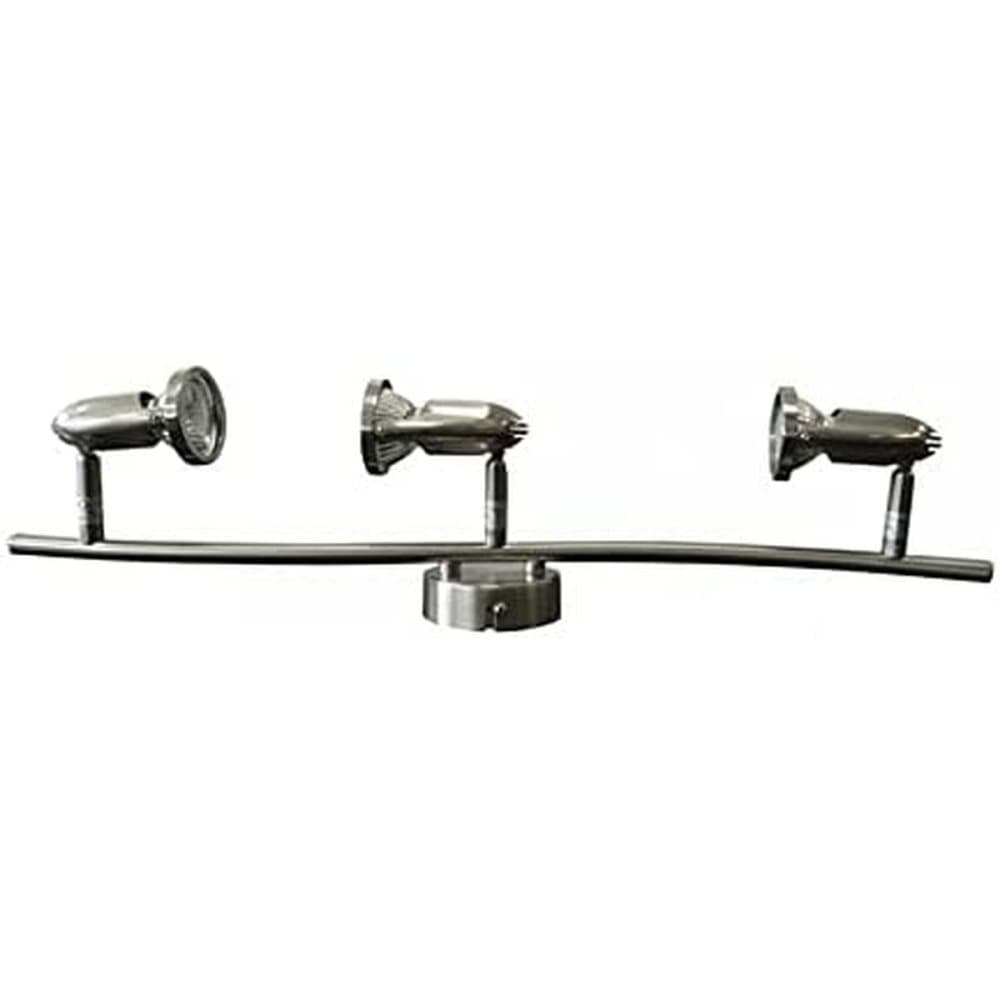 Taklampa EDM 32028 Metall 50 W Kromad (54 cm)