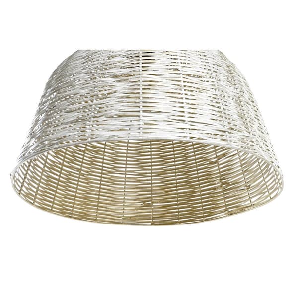 Loftslampe DKD Home Decor Hvid Gylden Jern 50 W 51 x 51 x 38 cm