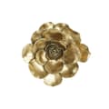 Miniatyrbilde 1 av 3: Veggpryd DKD Home Decor Gyllen Blomster 19,5 x 5,5 x 19,5 cm