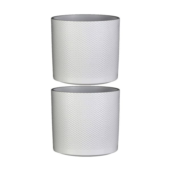 Planter Mica Decorations Keramikk Hvit