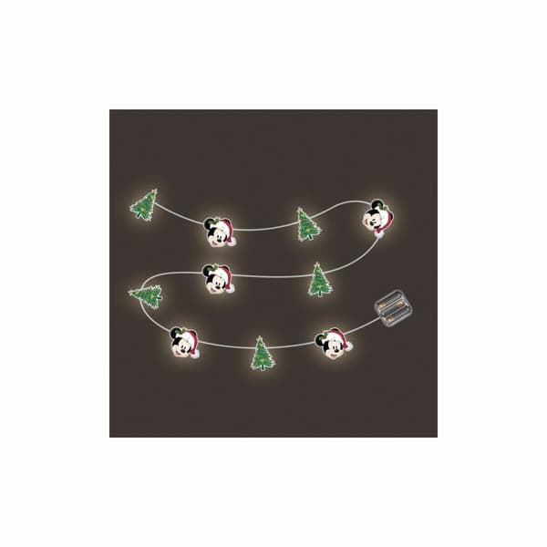 Krans av LED-lys Mickey Mouse Happy smiles 165 cm