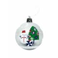 Miniatyrbilde 3 av 3: Julekule Peppa Pig Cosy corner Sølv 6 enheter Plast (Ø 8 cm)