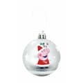 Miniatyrbilde 1 av 3: Julekule Peppa Pig Cosy corner Sølv 6 enheter Plast (Ø 8 cm)