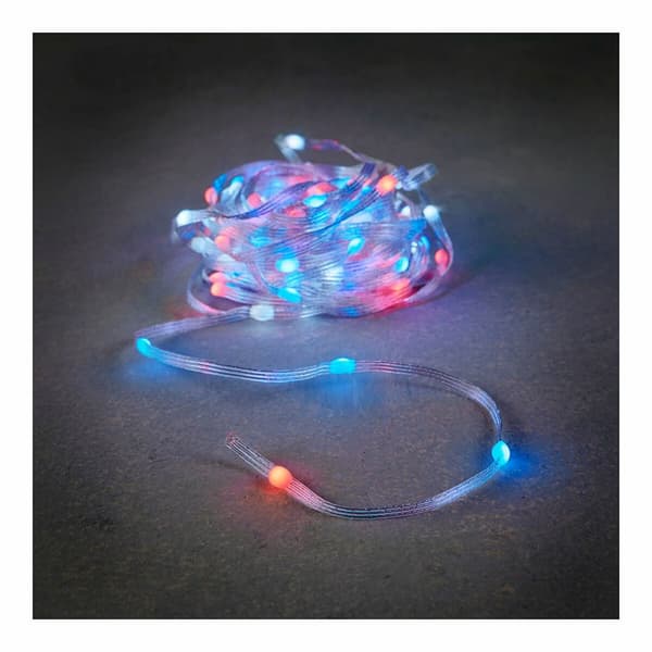 LED-valokranssi Monivärinen (10 m)