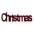 Miniatyrbilde 1 av 2: Dekorativ Figur Christmas 11 x 2,5 x 36,5 cm Rød Tre