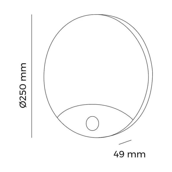LED-seinävalo EDM 32538 polypropeeni E 15 W 13 W 1250 Lm 1850 lm Valkoinen (6500 K) (6400 K)