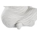 Miniatyrbild 2 av 2: Prydnadsfigur DKD Home Decor 25,5 x 19 x 39 cm Vit Munk Orientalisk (2 antal)