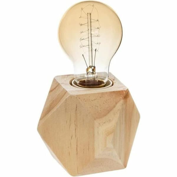 Bordlampe Atmosphera Sekskantet 7,5 x 8 cm Træ