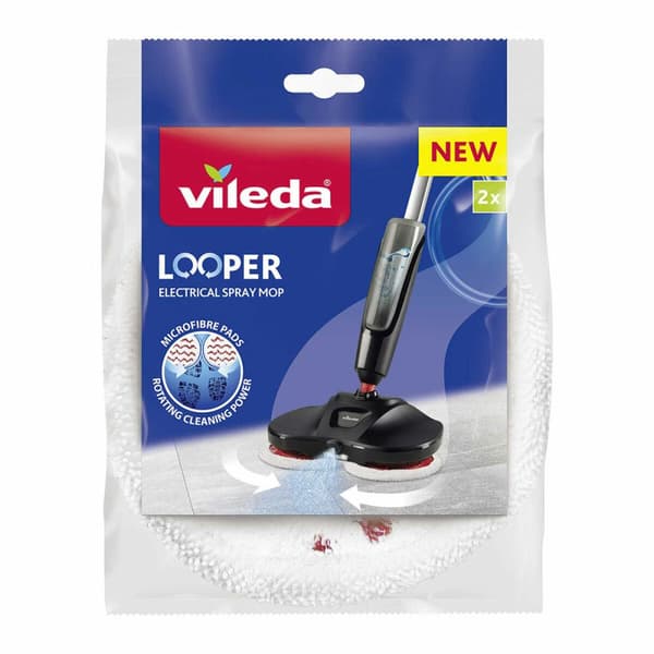 Påfylling for moppehode Vileda Looper 169837 Mikrofiber Snautklut