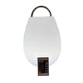 Miniatyrbild 2 av 2: Solcellslampa DKD Home Decor Svart Polyetylen Vit (22 x 22 x 31,5 cm)