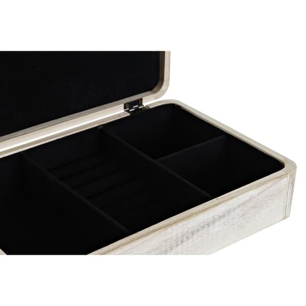 Dekorasjonsboks DKD Home Decor Naturell Tre MDF (2 enheter)