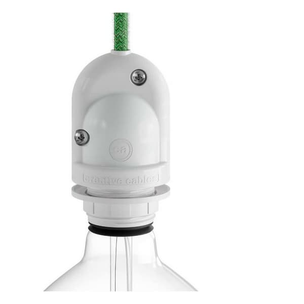 Lampeholder Hvid Termoplastisk