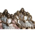 Miniatyrbillede 2 af 3: Dekorativ figur DKD Home Decor 17 x 10,5 x 15,5 cm Pink Gylden Hvid (2 enheder)