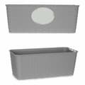 Miniatyrbilde 3 av 3: Planter Stefanplast 73660 Grå Plast 13 x 11 x 29 cm (12 enheter)
