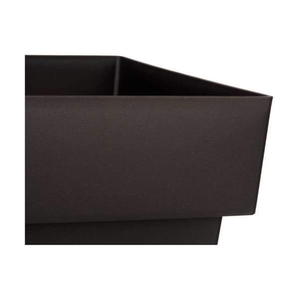 Selvvannende blomsterpotte Ibergarden 87950 Antrasitt Plast 37 x 51 x 37 cm (6 enheter)