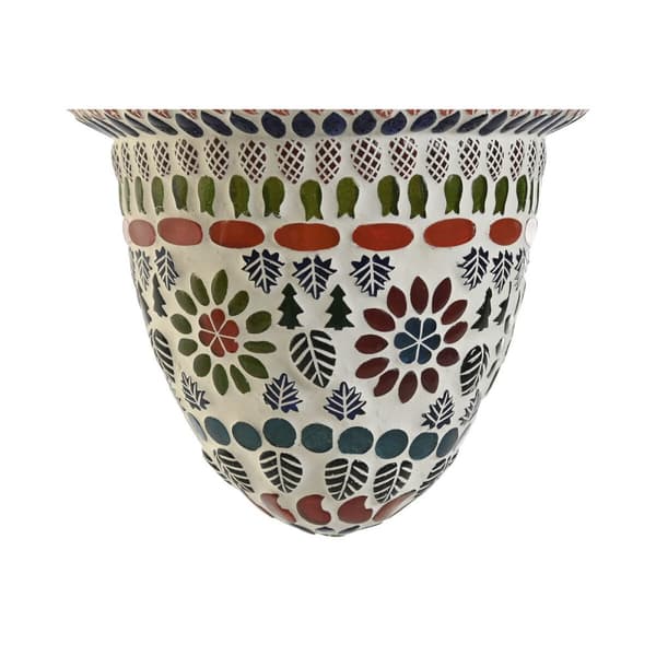 Taklys DKD Home Decor Krystall Metall Flerfarget 25 W 20 x 20 x 28 cm (2 enheter)