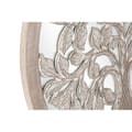 Miniatyrbilde 3 av 3: Veggpryd DKD Home Decor 90 x 2,5 x 90 cm Aldret overflate Naturell Tre Hvit Indianer