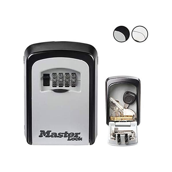 Avainkaappi Master Lock 5401EURD Metalli Musta/Harmaa 8 x 3 x 12 cm