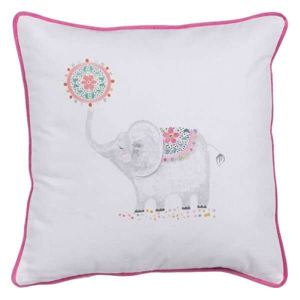Pute Barne Elefant 45 x 45 cm 100% bomull
