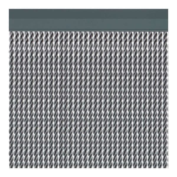 Gardin Acudam Manacor Døre Sølvfarvet Udvendig PVC Aluminium 90 x 210 cm