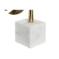 Miniatyrbilde 2 av 3: Dekorativ Figur DKD Home Decor 28 x 7,5 x 47 cm Gyllen Hvit Tropisk Blad av plante