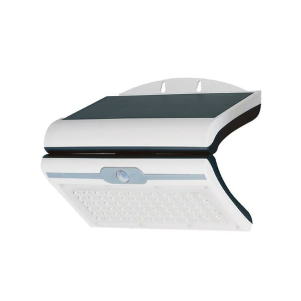 Vägglampa med LED EDM 31848 Vit 6 W 430 Lm 6500 lm Sol Rörelsesensor 6500 K