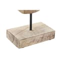 Miniatyrbilde 2 av 4: Dekorativ Figur DKD Home Decor Brun Sølv Naturell 18 x 9 x 62 cm (2 enheter)