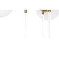 Miniatyrbillede 3 af 7: Loftslampe DKD Home Decor 64 x 64 x 64 cm Krystal Gylden Metal Hvid 50 W