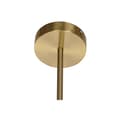 Miniatyrbillede 4 af 7: Loftslampe DKD Home Decor 64 x 64 x 64 cm Krystal Gylden Metal Hvid 50 W
