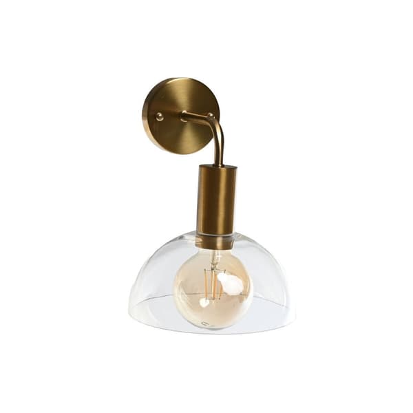 Væglampe DKD Home Decor Gylden Metal Krystal 50 W Moderne 220 V 20 x 25 x 28 cm
