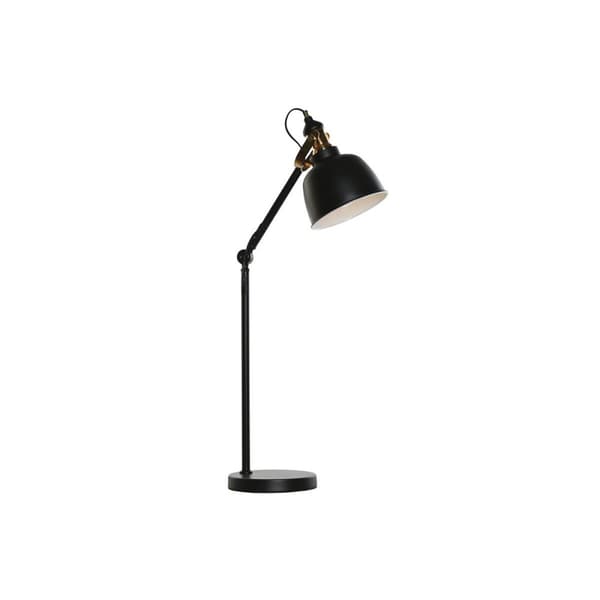 Bordslampa DKD Home Decor 41 x 18 x 59 cm Svart Gyllene Metall 220 V 50 W Svart