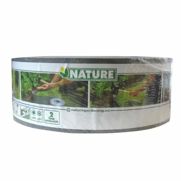 Havehegn Nature Grå Polyetylen 7,5 cm x 10 m