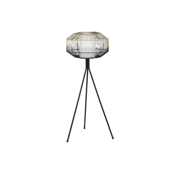 Golvlampa DKD Home Decor Svart Gyllene Järn 50 W 220 V 39 x 39 x 103 cm Svart